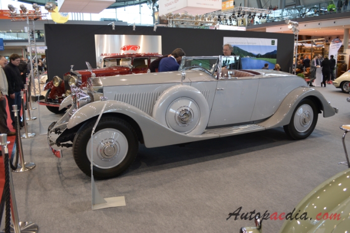 Rolls-Royce Phantom II 1929-1936 (1932 Continental Hooper Sports Roadster 2d), lewy bok