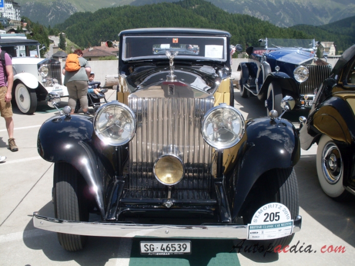 Rolls-Royce Phantom II 1929-1936 (1933), przód