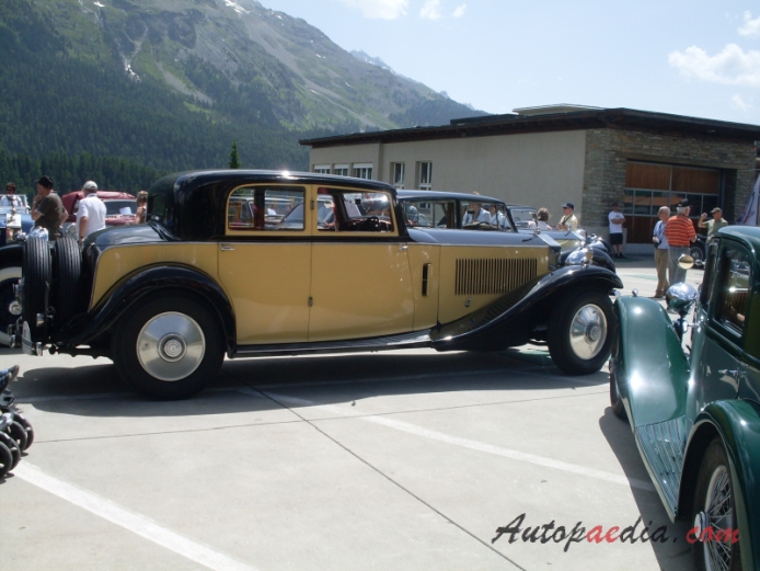 Rolls-Royce Phantom II 1929-1936 (1933), prawy bok