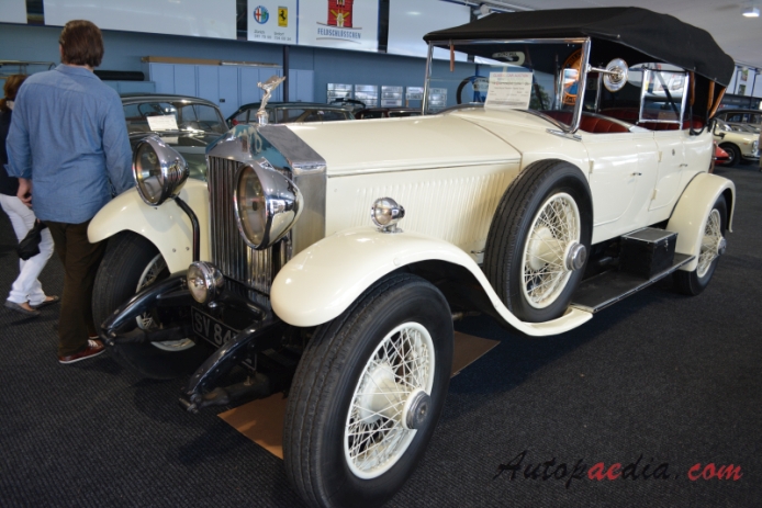 Rolls-Royce Phantom I 1925-1931 (1925 Sports Tourer 4d), lewy przód