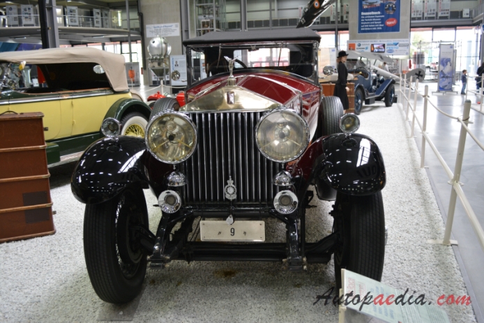 Rolls-Royce Phantom I 1925-1931 (1926 phaeton 4d), front view