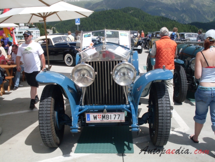 Rolls-Royce Phantom I 1925-1931 (1928 17EX Sports Phantom), przód