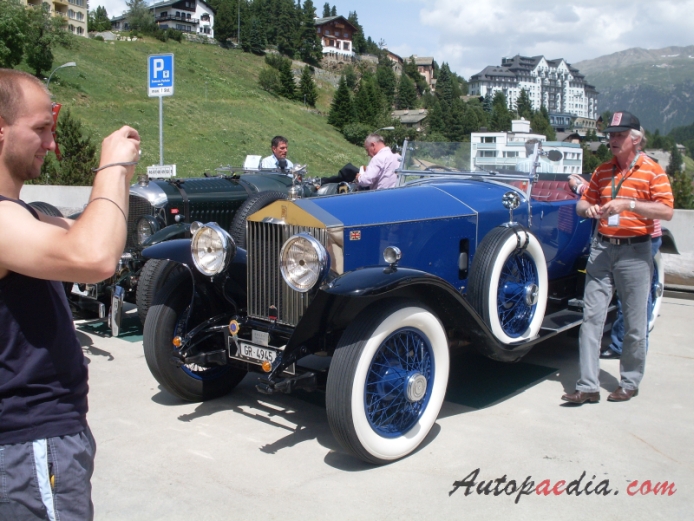 Rolls-Royce Phantom I 1925-1931 (1928 Speedster), lewy przód