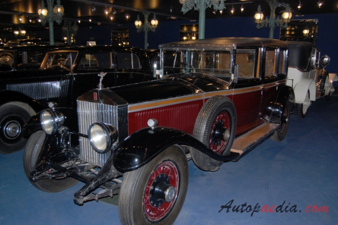 Rolls-Royce Phantom I 1925-1931 (1930), lewy przód