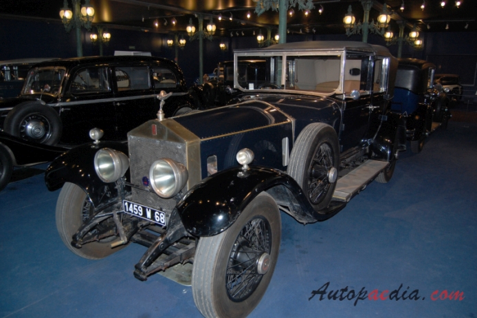 Rolls-Royce Silver Ghost (40/50) 1906-1926 (1924 saloon 4d), lewy przód