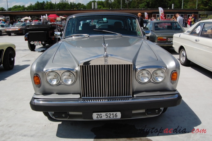 Rolls Royce Silver Shadow 1965-1980 (1977-1980 Silver Shadow II), front view