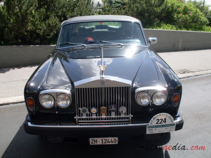 Rolls Royce Silver Shadow 1965-1980 (1979 Silver Wraith II), front view