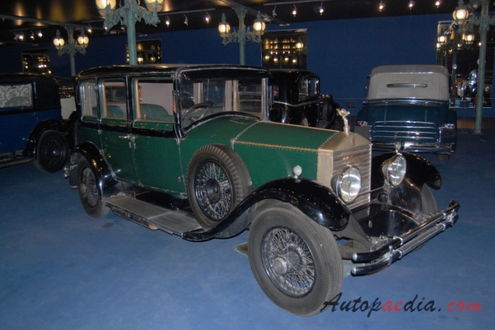 Rolls-Royce Twenty (20HP) 1922-1929 (1925 saloon 4d), prawy przód