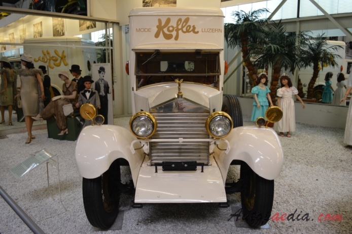 Rolls-Royce Twenty (20HP) 1922-1929 (1928 Park Ward delivery van 2d), przód