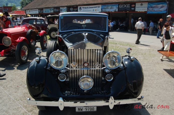 Rolls-Royce Wraith 1938-1939, przód