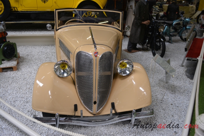 Rosengart LR 4N2 1938 (cabriolet 2d), przód