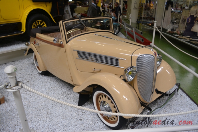Rosengart LR 4N2 1938 (cabriolet 2d), right front view