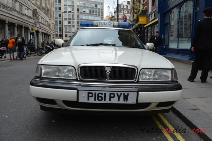 Rover 800 Series 1986-1999 (1991-1996 Police Car liftback 5d), front view