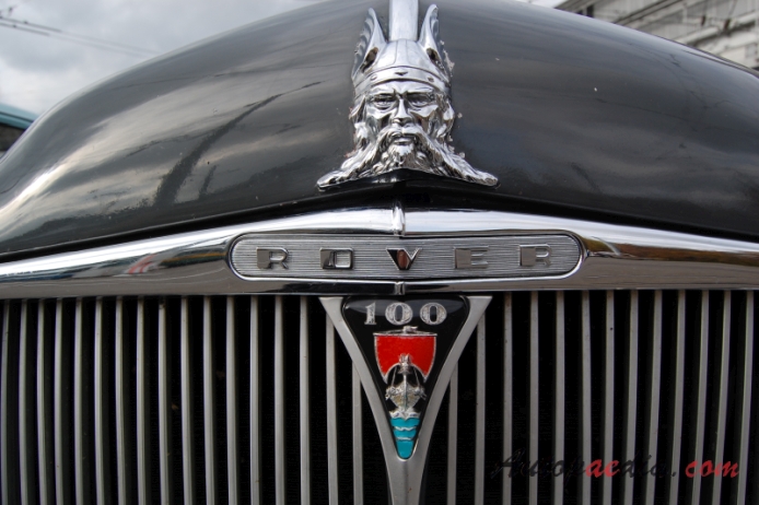 Rover P4 1949-1964 (1961 Rover 100), front emblem  