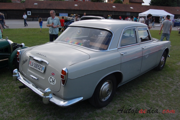 Rover P5 1958-1973 (1961 Mark I 3.0L saloon 4d), prawy tył