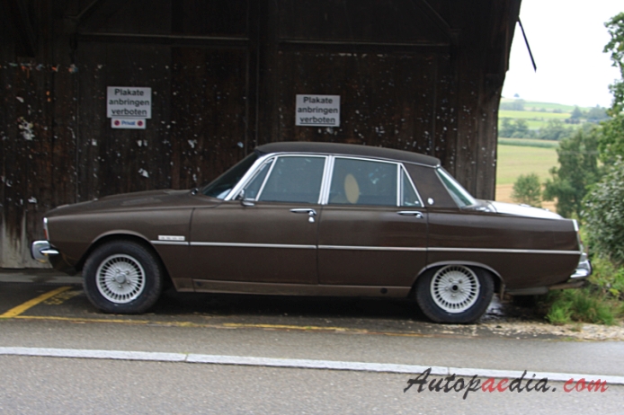 Rover P6 1963-1977 (1970-1977 Series II 3500), left side view
