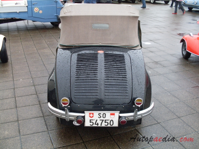 Rovin D2 1947-1948 (1948 microcar), tył