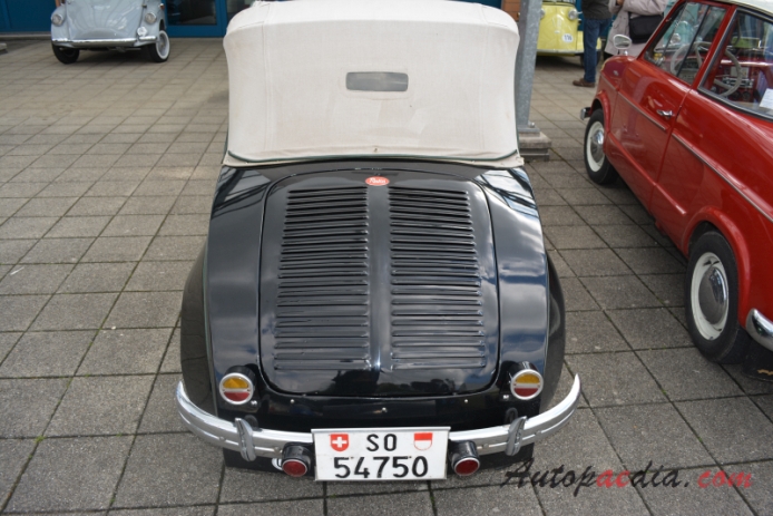 Rovin D2 1947-1948 (1948 microcar), rear view