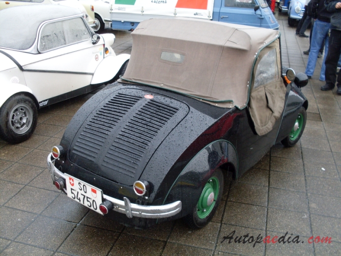 Rovin D2 1947-1948 (1948 microcar), right rear view