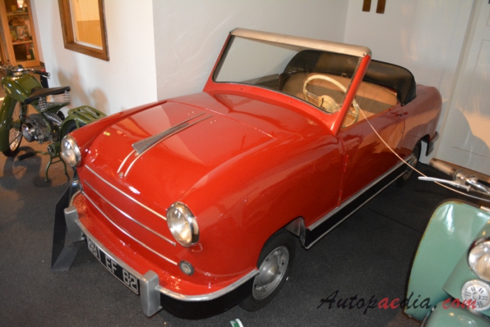 Rovin D4 1950-1953 (1952 462ccm microcar), left front view