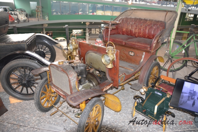 SAF 1905-1910 (1905 voiturette), lewy przód