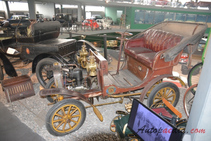 SAF 1905-1910 (1905 voiturette), lewy bok