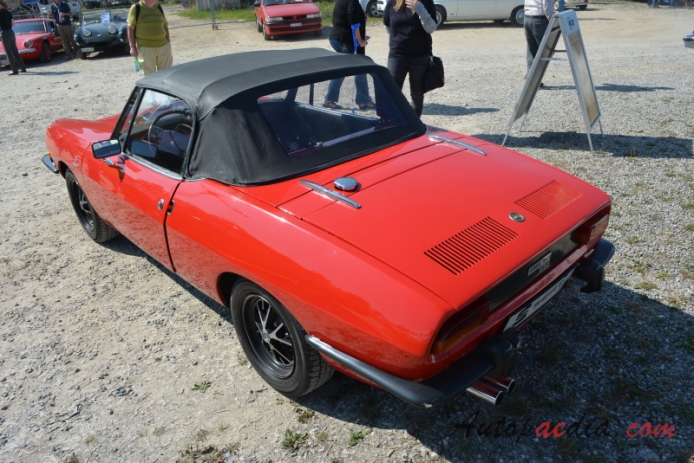 SEAT 850 Sport 1966-1974 (1970 SEAT 850 Sport Spider cabriolet 2d), lewy tył