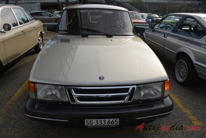 Saab 900 1. generacja 1978-1994 (1986-1993 liftback 3d), przód