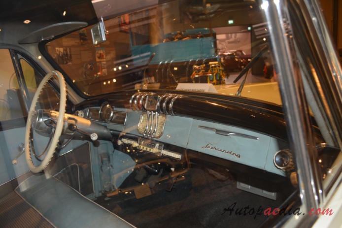 Sachsenring P 240 1954-1959 (1958 saloon 4d), wnętrze