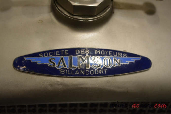 Salmson S4 1932-1942/1946-1952 (1933 S4 C Dpecial roadster), emblemat przód 