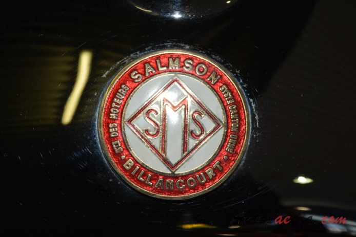 Salmson GS 1924-1930 (1929 Gran Sport torpedo), front emblem  