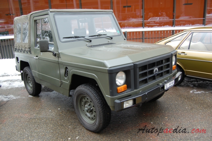 Saurer 232 M/Saurer 288 M 1982 (military vehicle off-road 4x4), right front view