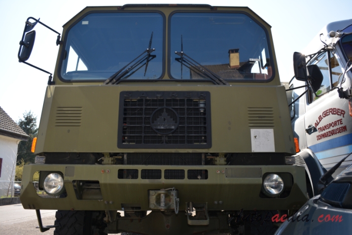 Saurer 10 DM 1983-1987 (6x6 military truck), front view