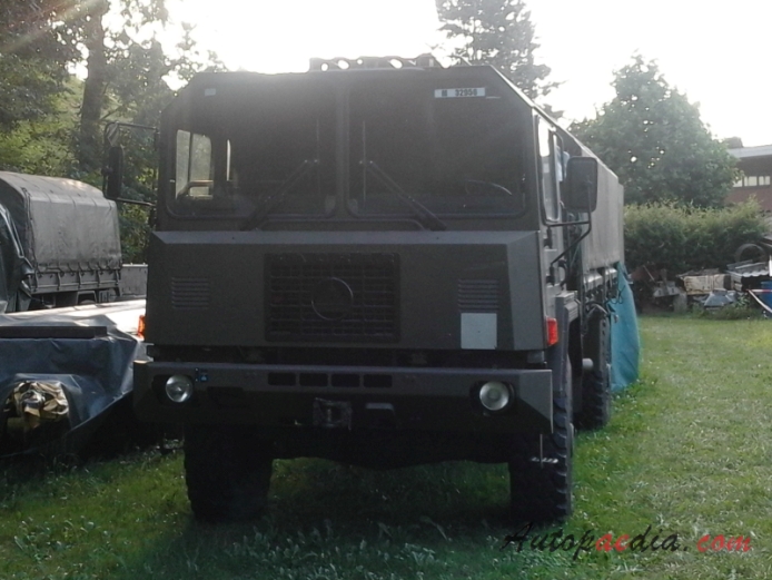 Saurer 6 DM 1983-1987 (M 32956 4x4 military truck), front view