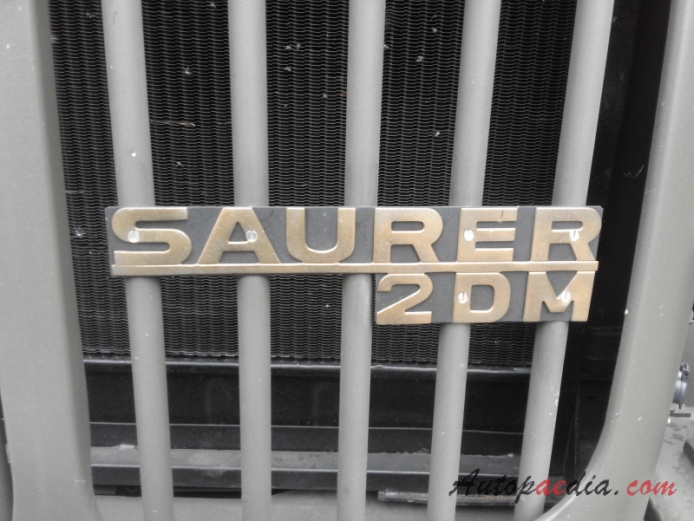 Saurer type D 1959-1982 (1972 Saurer 2DM 4x4 military truck), front emblem  