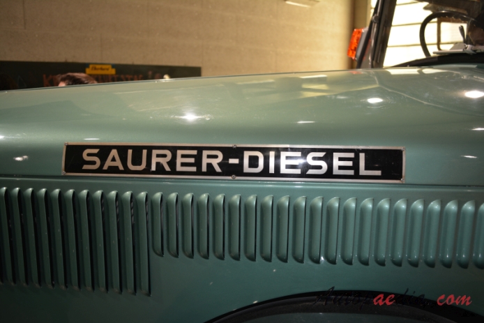Saurer type C 1934-1965 (1959 Saurer SV2C Eberhard dump truck), side emblem 