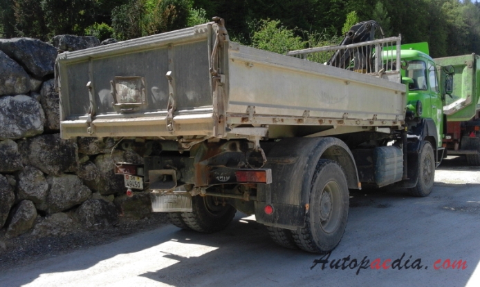 Saurer type D 1959-1983 (1974-1983 Saurer D290 Frei Gartenbau Erdbau 4x2 dump truck), right rear view