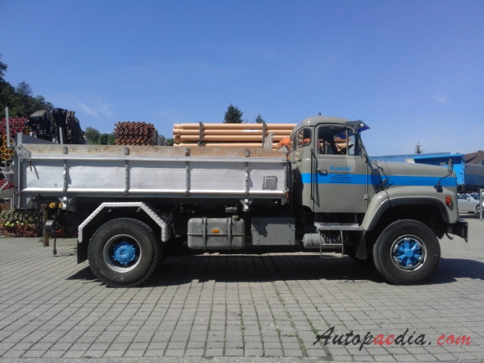 Saurer type D 1959-1983 (1978-1983 Saurer D290B Knecht Schwaderloch 4x2 dump truck), right side view