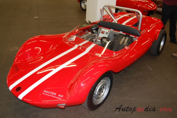 Sauter Spezial Rennwagen 1947-1965 (1963 Sauter Spezial DKW 1100ccm race car), left front view