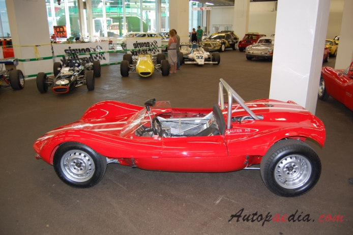 Sauter Spezial Rennwagen 1947-1965 (1963 Sauter Spezial DKW 1100ccm race car), left side view