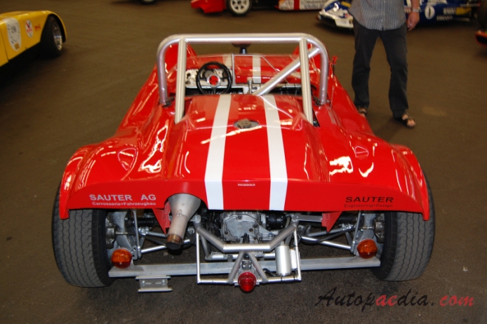 Sauter Spezial Rennwagen 1947-1965 (1963 Sauter Spezial DKW 1100ccm race car), rear view