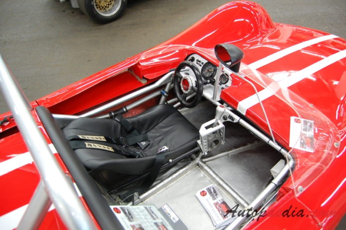Sauter Spezial Rennwagen 1947-1965 (1963 Sauter Spezial DKW 1100ccm auto wyścigowe), wnętrze