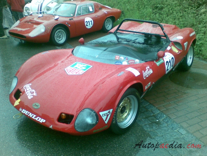 Sbarro NSU Barquette 1000 1966 (ACS Spider), left front view