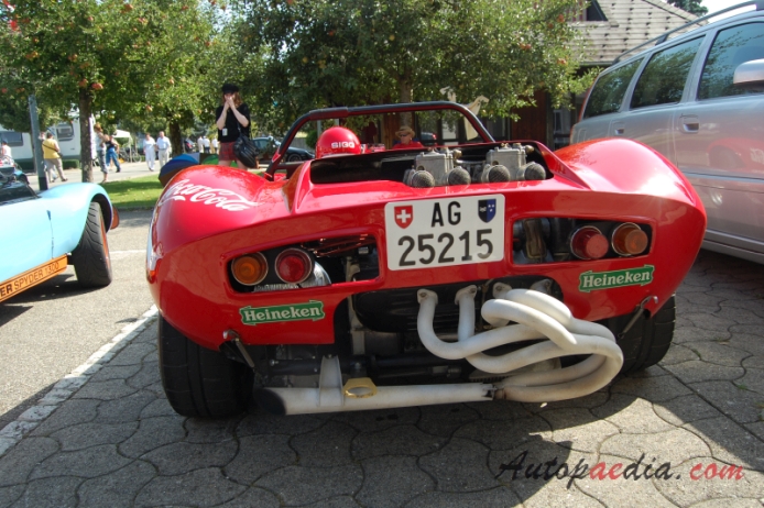 Sbarro NSU Barquette 1000 1966 (ACS Spider), rear view