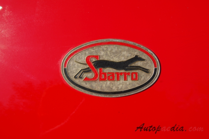 Sbarro NSU Barquette 1000 1966 (ACS Spider), front emblem  