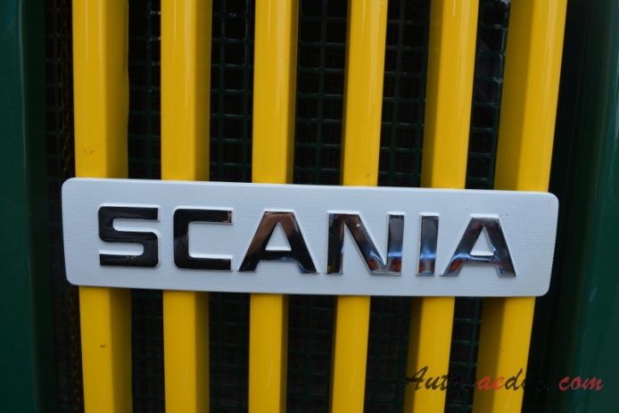 Scania 1968-1974 (L50/L80/L85/L110/L140) (Scania L 110 Super Rohner Siglisdorf wywrotka), emblemat przód 