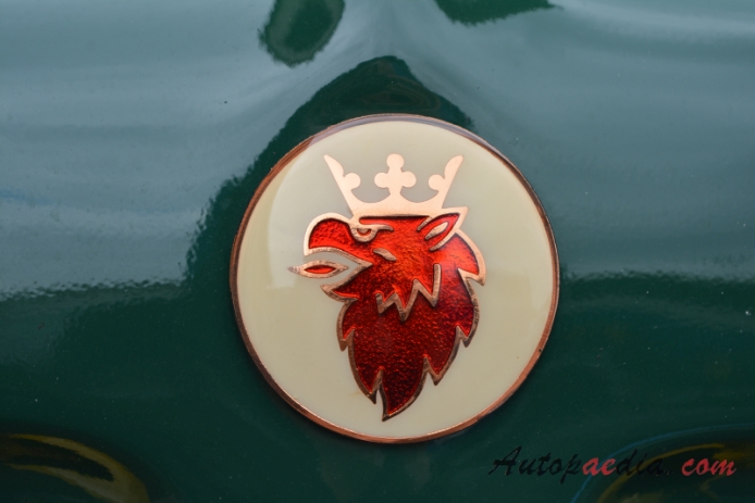 Scania 1968-1974 (L50/L80/L85/L110/L140) (Scania L 110 Super Rohner Siglisdorf wywrotka), emblemat przód 