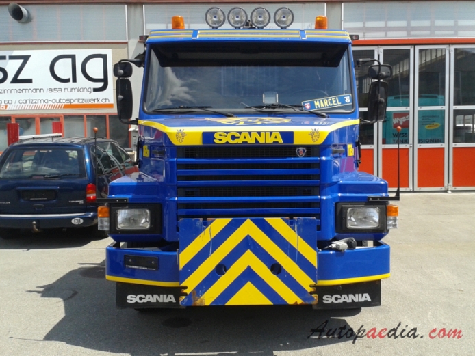 Scania 1980-1989 (Scania 2-series/GPRT) (Scania T 112H dump truck), front view