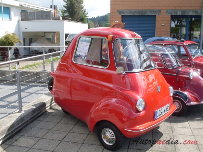 Scootacar 1957-1964 (1960 MkI microcar), prawy przód