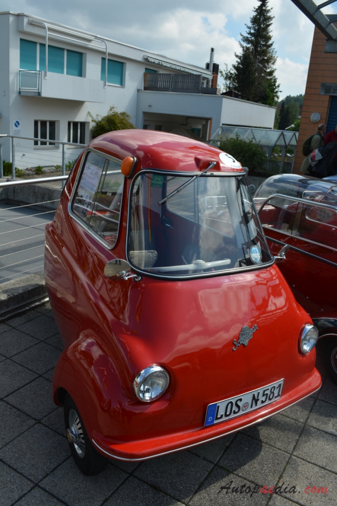 Scootacar 1957-1964 (1960 MkI microcar), right front view